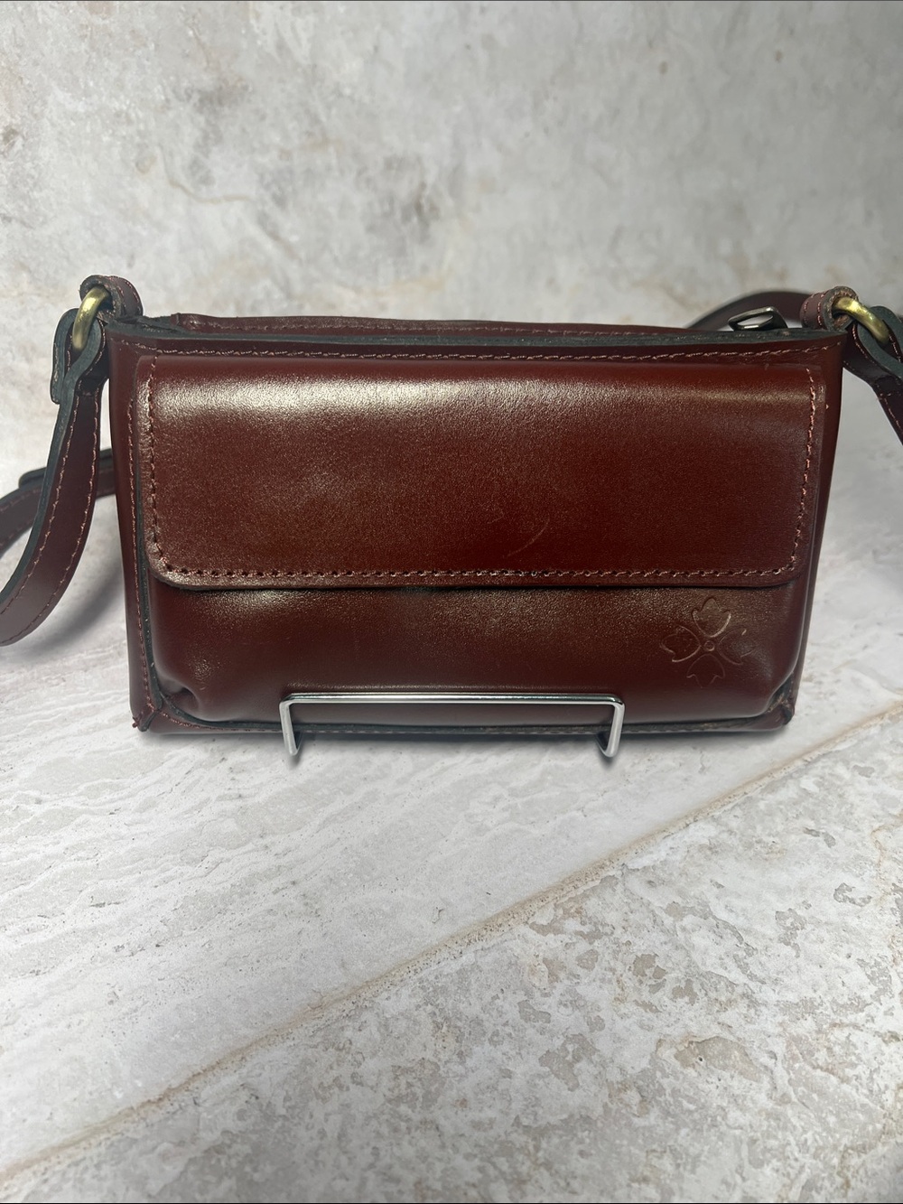 Patricia Nash Dovera Crossbody in Brown